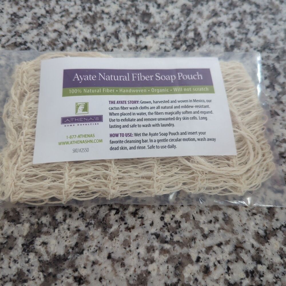 Ayate Natural Fiber Soap Pouch